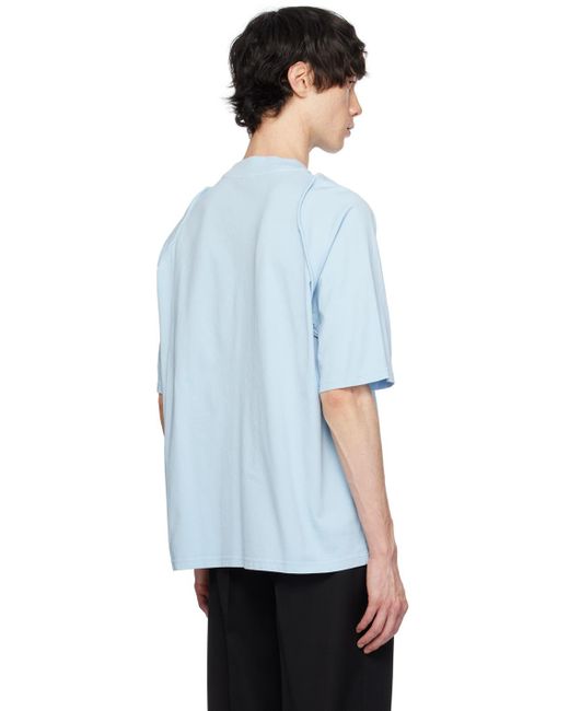 メンズ Jacquemus ブルー Le T-shirt Camargue Tシャツ Blue