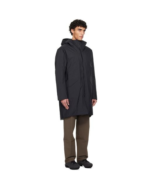 Veilance Blue Monitor Down Coat for men