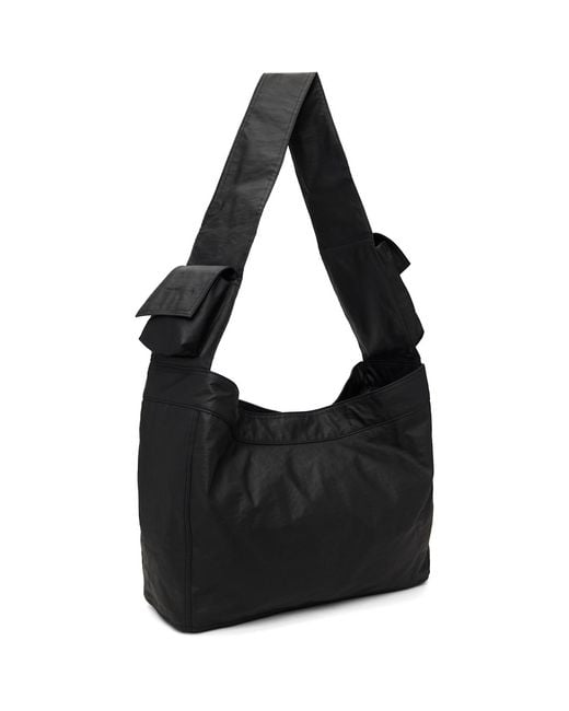 Y-3 Black L Newspaper Bag for men