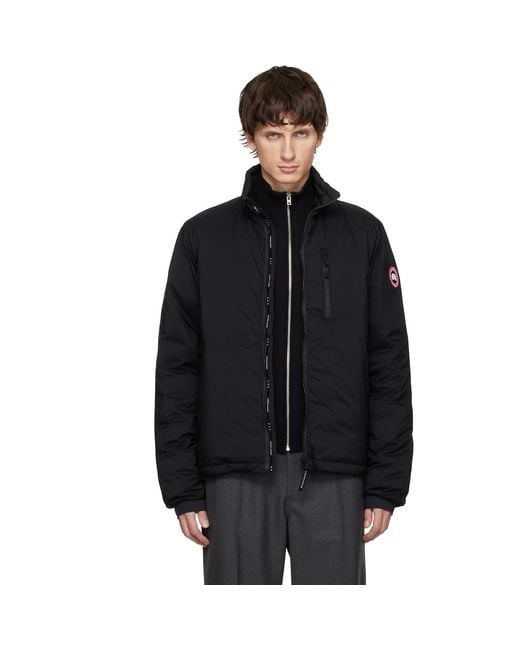 Canada Goose Black Lodge Down Jacket for men