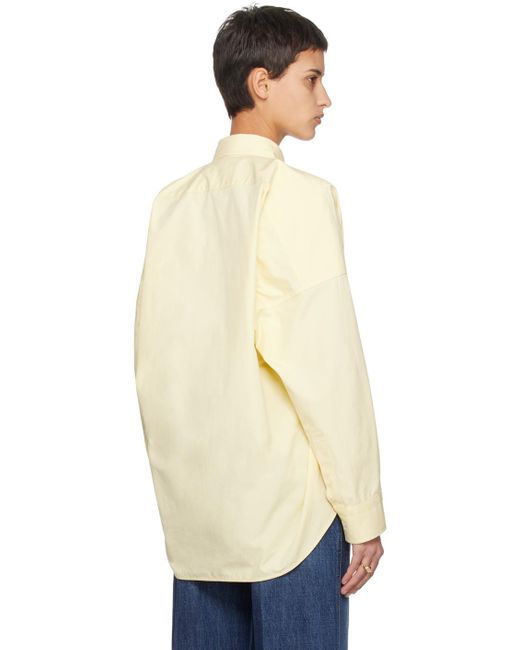 Bottega Veneta Natural Yellow Compact Shirt