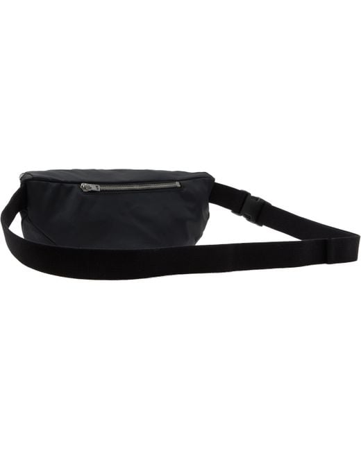 Rick Owens Champion Edition Nylon Belt Bag in Black for Men