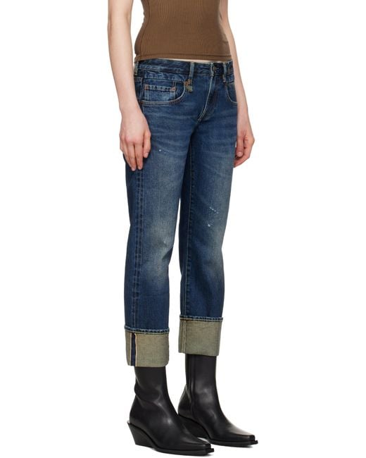 R13 Blue Boy Straight Jeans