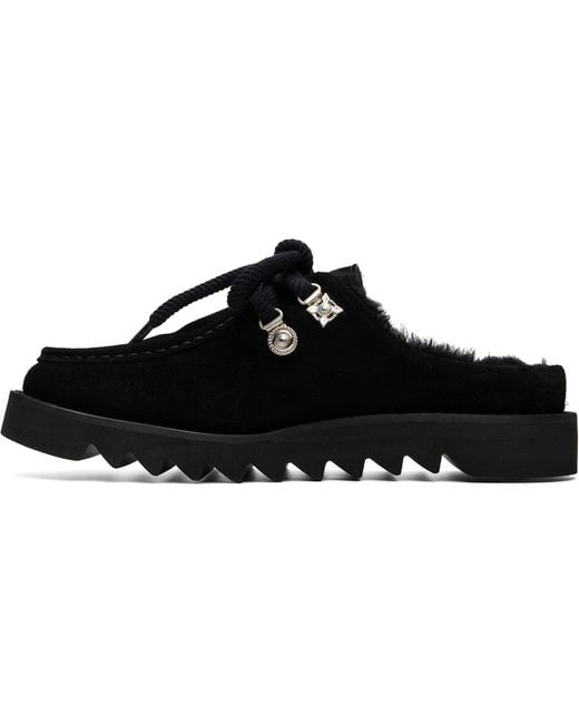 Toga Virilis Black Aj1527 Slip-On Loafers for men
