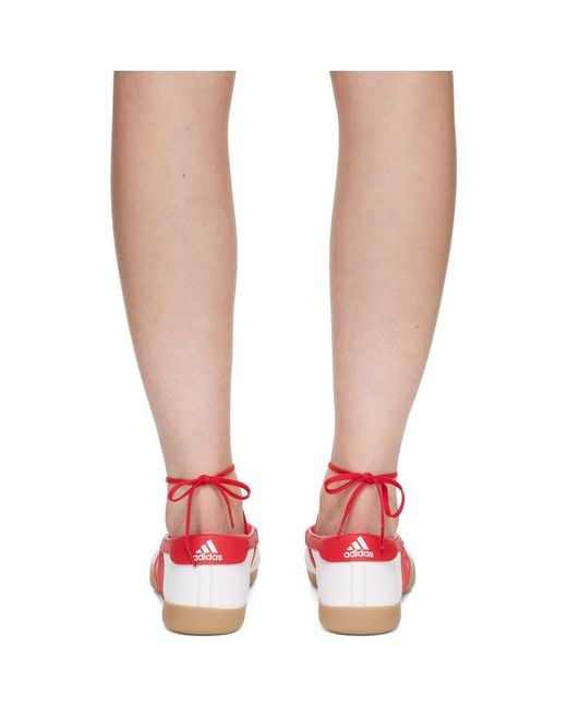 Adidas Originals Pink Taekwondo Mei Ballerina Flats