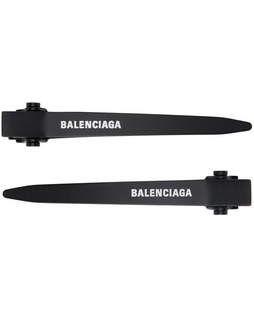 Balenciaga Black Holli Professional Hair Clip Set