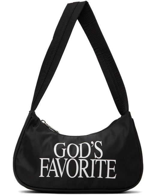PRAYING Black Ssense Exclusive 'god's Favorite' Bag