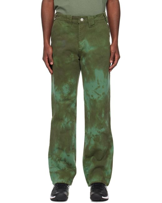 AFFXWRKS Green Duty Trousers for men