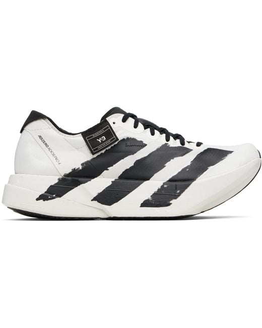 Y-3 Black Adios Pro 4 Sneakers for men