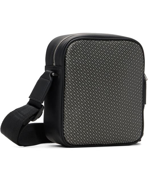 Boss Black Printed-Logo Bag for men