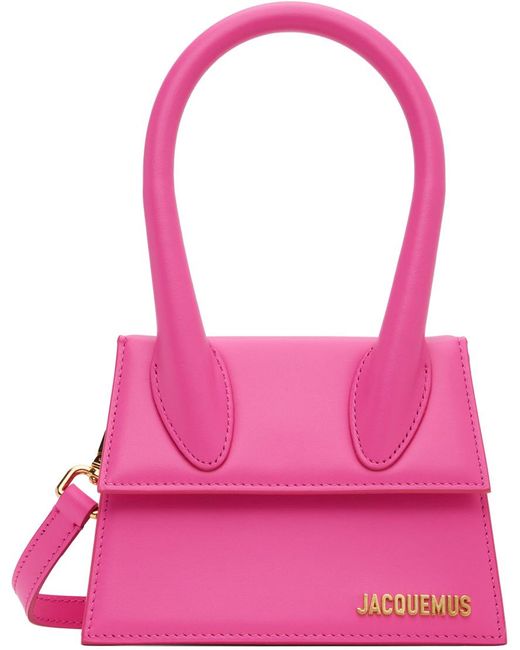Jacquemus Pink Les Classiques 'le Chiquito Moyen' Bag