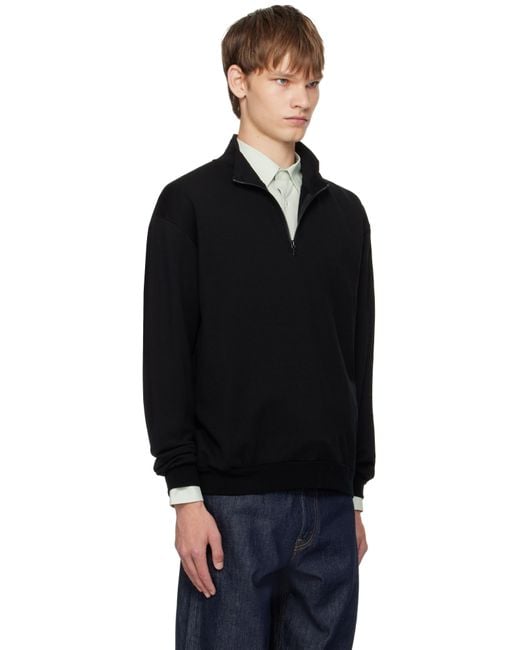 処分価格 AURALEE LIGHT WOOL SWEAT HALF ZIP AURALEE-Light-Wool-Sweat-Half-