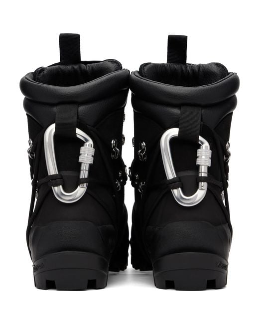 HELIOT EMIL Black Hiking Boots for men