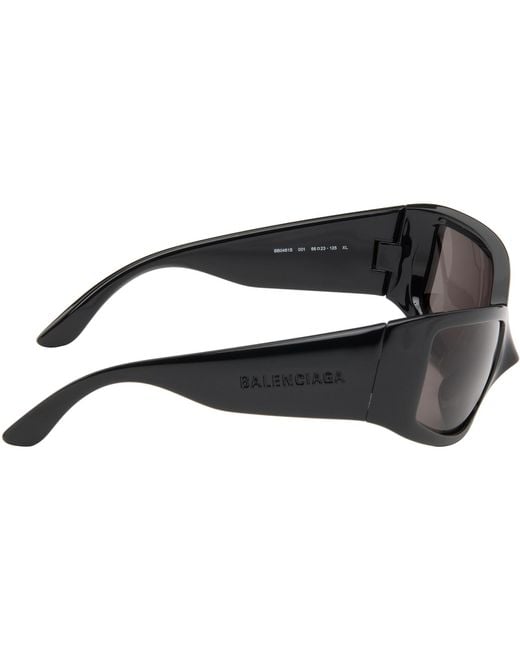 Balenciaga Black Extreme Sunglasses for men