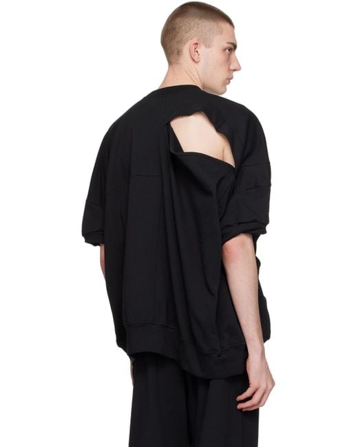 メンズ Vivienne Westwood ツイスト スウェットシャツ Black