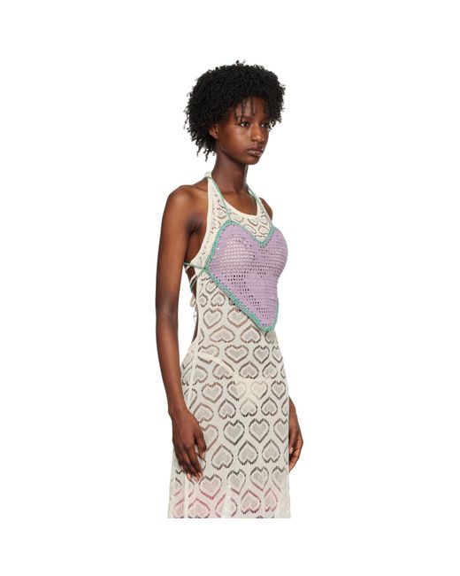 Marco Rambaldi Multicolor Ssense Exclusive Heart Camisole