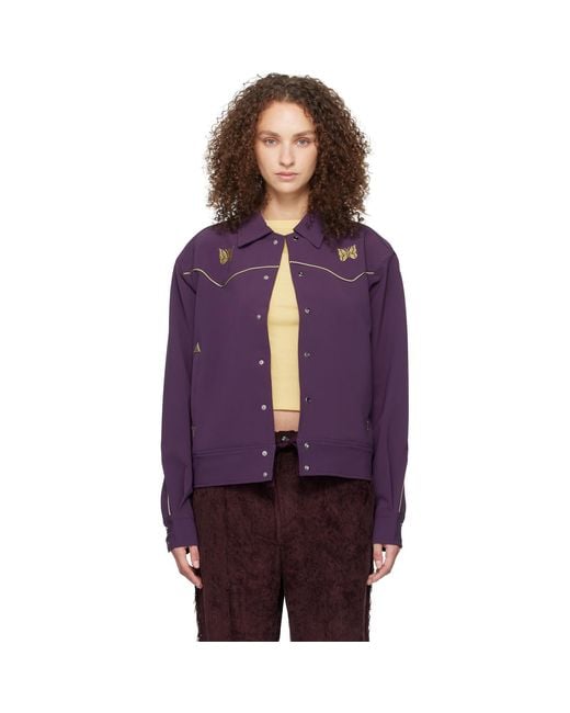 Needles Purple Piping Cowboy Jacket