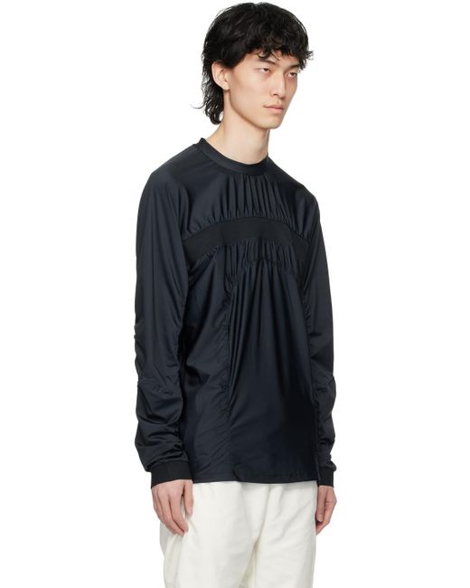 KANGHYUK Blue Reebok Edition Long Sleeve T-shirt for men
