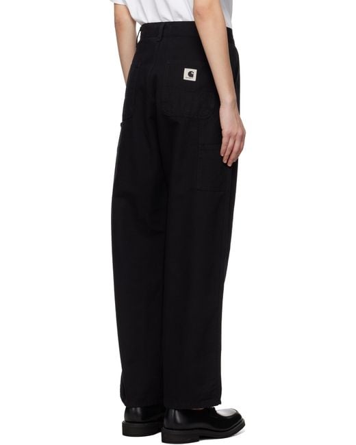 Carhartt Black Brandon Single Knee Trousers