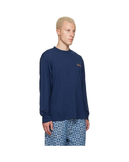 KENZO Blue Paris Eiffel Tower Design' T-Shirt for men