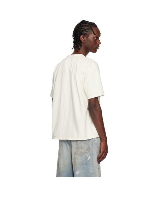 Rhude Black Off- Regatta Club' T-Shirt for men