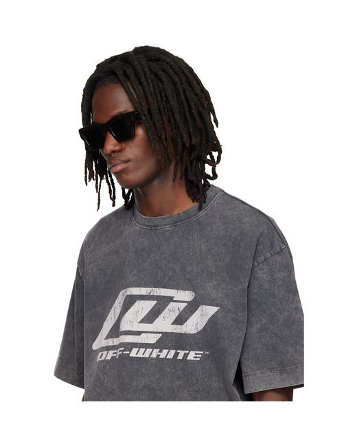 Off-White c/o Virgil Abloh Green Davie Sunglasses for men