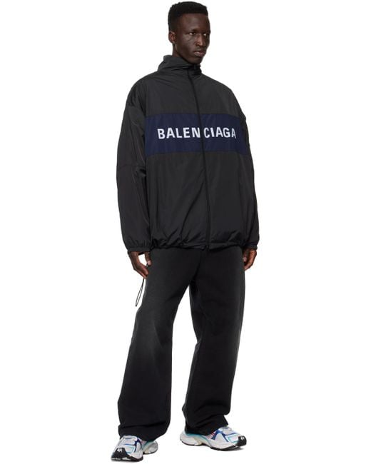 Balenciaga Black Multicolor Runner Sneakers for men