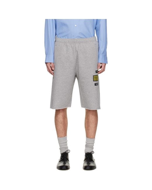 MM6 by Maison Margiela Multicolor Logo Patch Shorts for men