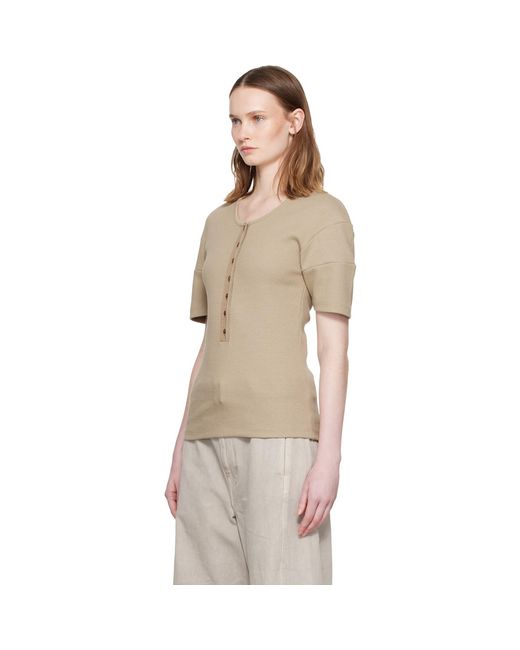 Lemaire Natural Fitted Henley