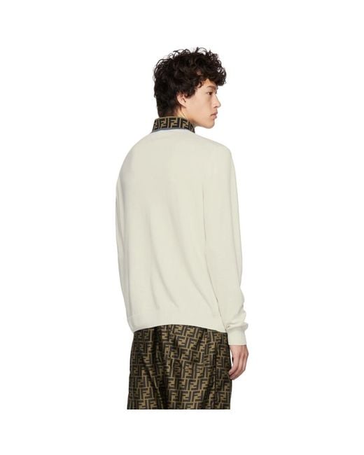 Fendi mock hotsell neck sweater