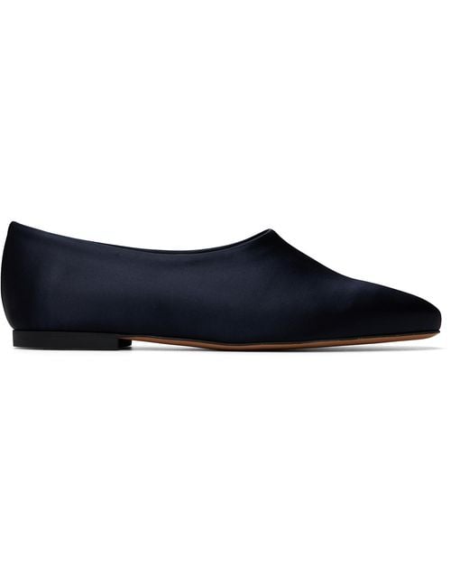 Jil Sander Blue Prince Ballerina Flats