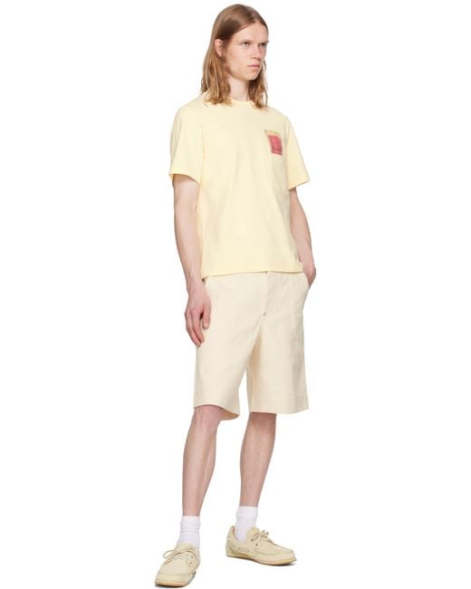 メンズ Jacquemus ベージュ La Croisière 'The De-Nîmes' デニムショートパンツ Natural