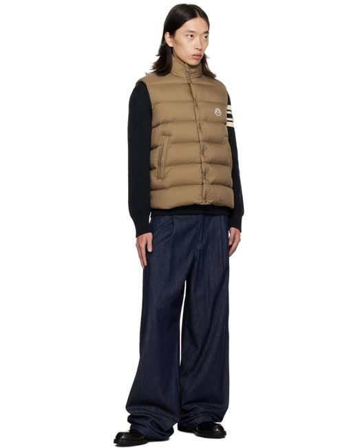 Moncler Men's Black Tibb Down Vest