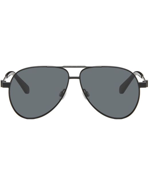 Off-White c/o Virgil Abloh Black Ruston Sunglasses for men