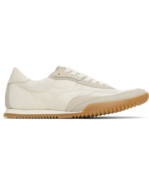 Baskets Basses Blanc Et Taupe À Garnitures En Suède Boss pour homme en coloris Black