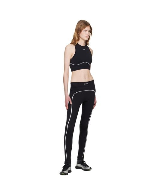 Off-White c/o Virgil Abloh Black Off- 'off' Stamp Seamless leggings