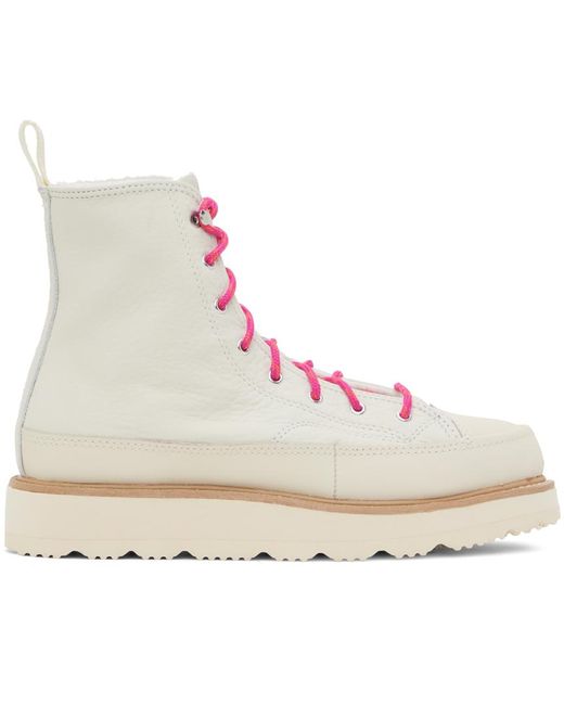 Converse Multicolor Off-white Chuck Taylor Crafted Boots for men