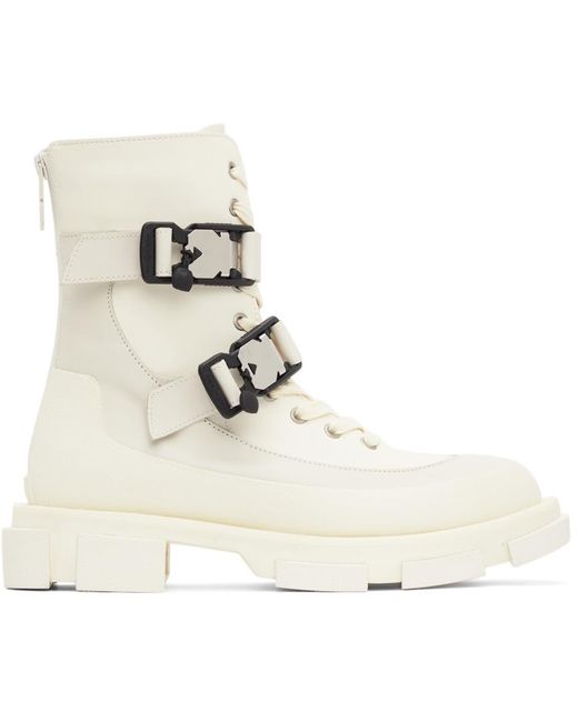 BOTH Paris White Off- Harness Gao Boots for men