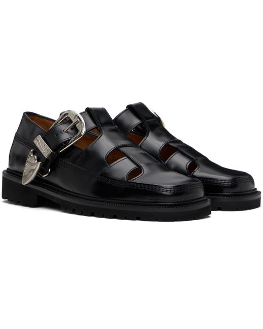 Toga ブラック Polido スリッポン Black