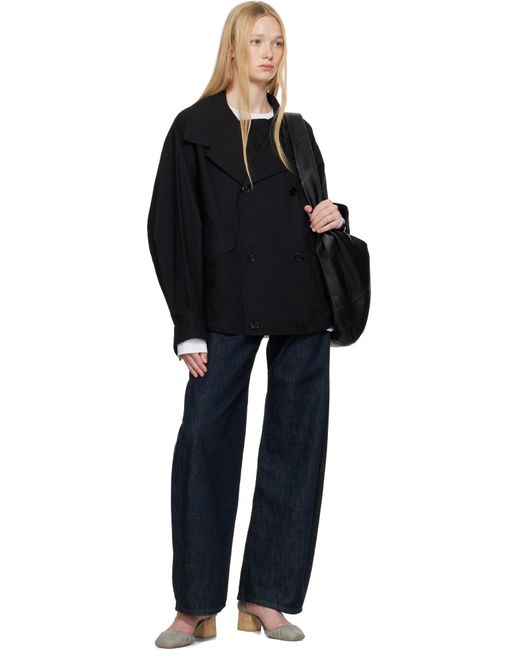 【関税込み】LEMAIRE ブラック Double Flap Light ジャケット Namu Shop - Lemaire Double Flap Light Blouson - Black