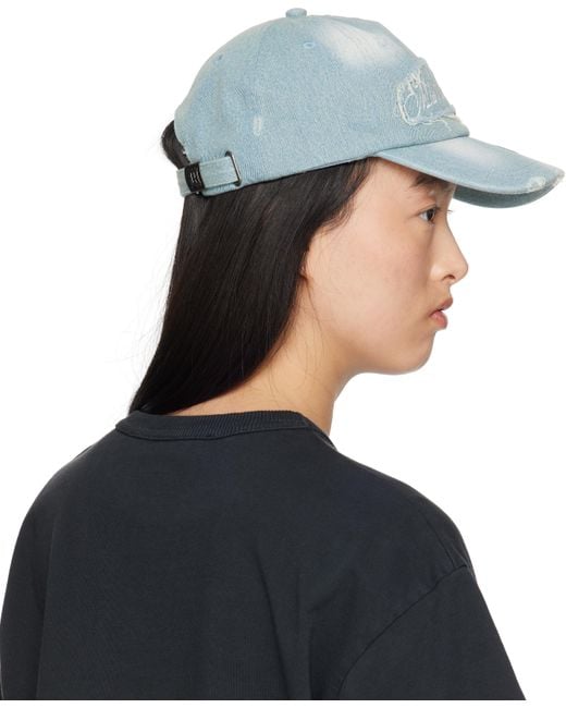 MISBHV 'Forever' Denim Cap in Blue | Lyst