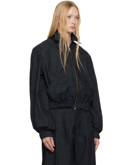 Eckhaus Latta ネイビー Flight ボンバージャケット Blue