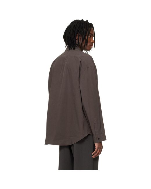 Agolde Black Clark Shirt for men