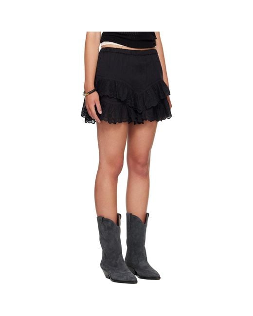 Isabel Marant Black Jocadia Skort