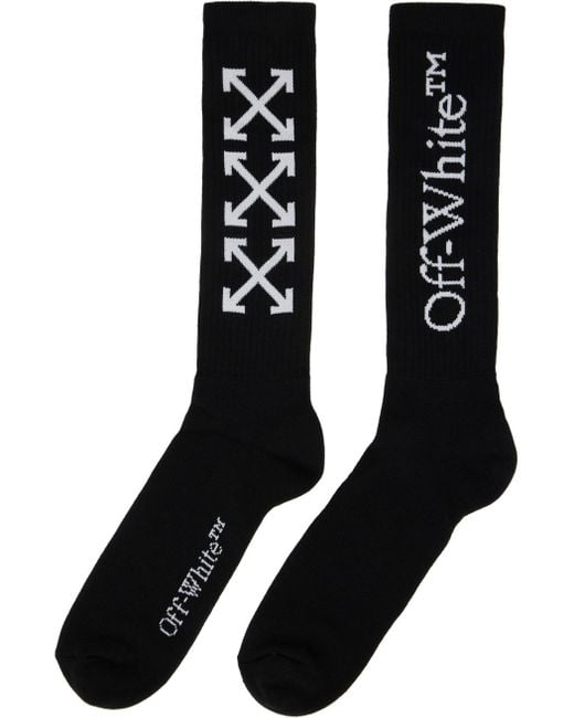 Off-White c/o Virgil Abloh Black Arrow Socks for men
