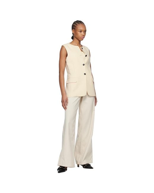 Rag & Bone Natural Bartlet Vest