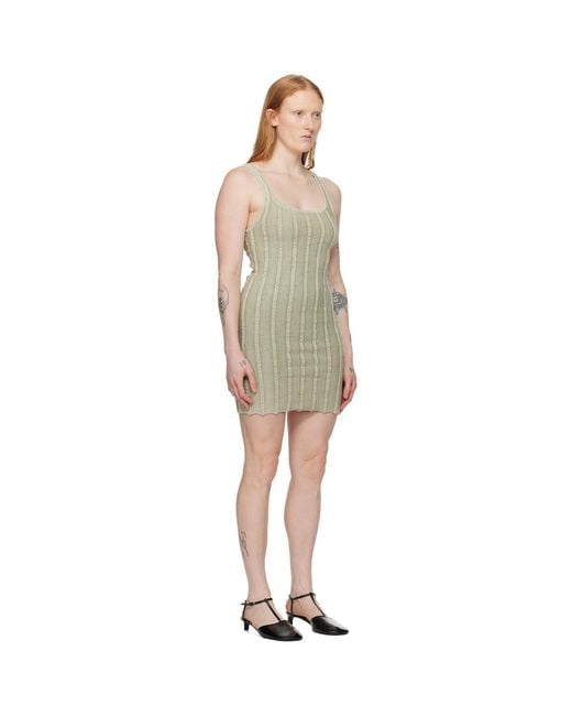 Filippa K Black Gray Strap Minidress