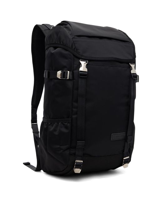 Master Piece Black Lightning Flap Backpack for men
