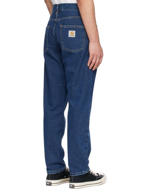 Carhartt Blue Newel Jeans for men