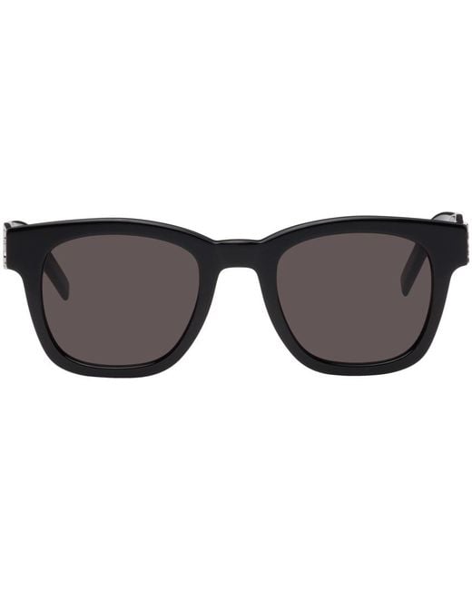 Saint Laurent Black Sl M124 Sunglasses for men